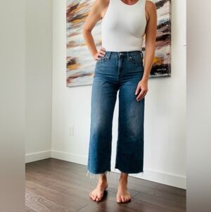 BANANA REPUBLIC Wide Leg Cropped Jeans